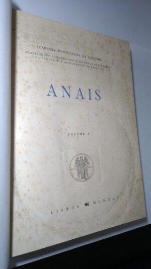 Anais - Ciclo da Restauração de Portugal (Volume V) -