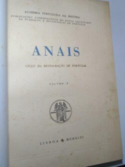 Anais - Ciclo da Restauração de Portugal (Volume X) -
