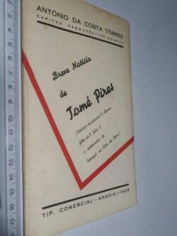 Breve notícia de Tomé Pires - António da Costa Tôrres