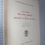 Catálogo dos livros paroquiais da Biblioteca Municipal de Évora - Eurico Gama