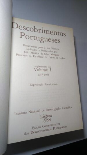 Descobrimentos portugueses (5 vols. - Instituto Nacional de Investigação Científica) -