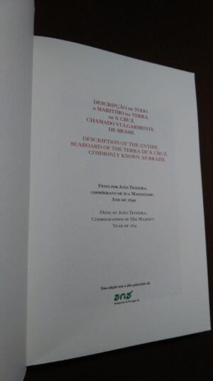 Descripção de todo o maritimo da terra de S. Cruz chamado vulgarmente o Brasil - João Teixeira
