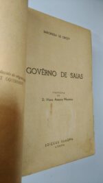 Govêrno de saias - Baronesa de Orczy