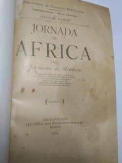 Jornada de África (Vol. II) - Jeronymo de Mendonça