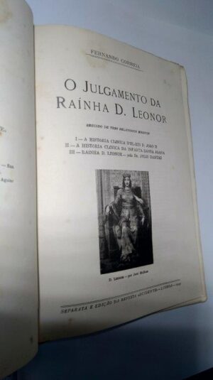 O julgamento da raínha D. Leonor - Fernando Correia