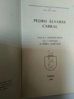 Pedro Álvares Cabral - J. Estêvão Pinto