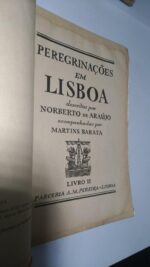 Peregrinações em Lisboa (Livro II) - Norberto de Araújo