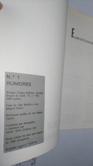 Rumores n.° 1 -
