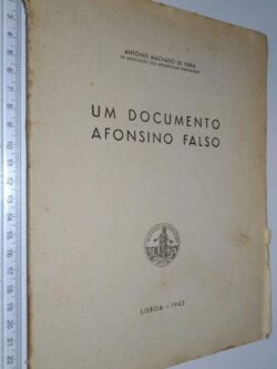 Um documento afonsino falso - António Machado de Faria