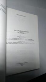Dicionário Oxford de Música - M. Kennedy