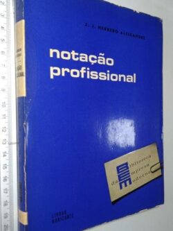 Notação profissional - J. J. Herrero Aleixandre