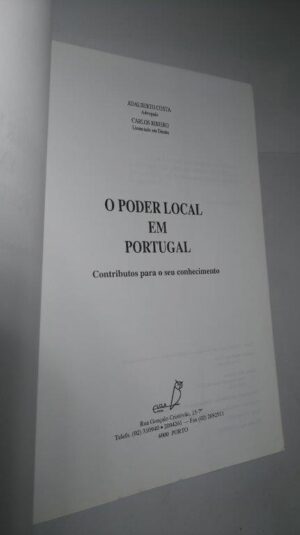 O Poder Local em Portugal - Adalberto Costa