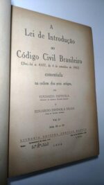 A lei de introdução ao Código Civil Brasileiro comentada (vol. 3) - Eduardo Espinola