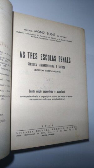 As tres escolas penaes (Clássica