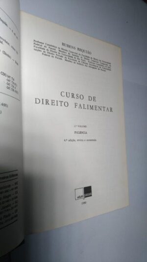 Curso de Direito Falimentar (Vols. 1 e 2) - Rubens Requião