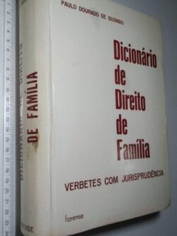 Dicionário de Direito de Família - Paulo Dourado de Gusmão