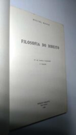 Filosofia do Direito (1.° vol.) - Miguel Reale