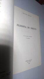 Filosofía do Direito (2.º vol.) - Miguel Reale