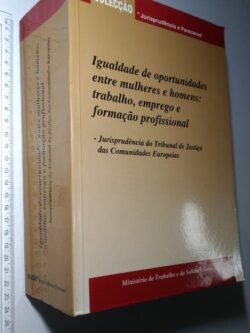 emprego e formação profissional - Jurisprudência do Tribunal de Justiça das Comunidades Europeias) -