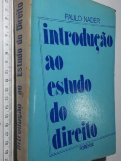 Introdução ao estudo do Direito - Paulo Nader