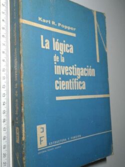 La lógica de la investigación científica - Karl R. Popper