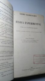 Lições elementares de física experimental para a 4.a classe dos liceus - Álvaro R. Machado