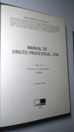 Manual de Direito Processual Civil (4 vols.) - José Frederico Marques
