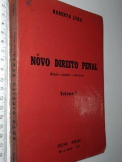 Nôvo Direito Penal (Volume I) - Roberto Lyra