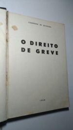 O Direito de Greve - Carreiro de Oliveira