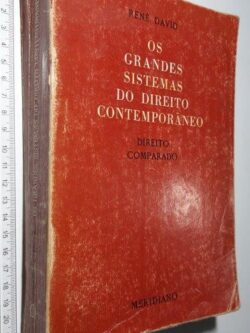 Os grandes sistemas do Direito contemporâneo - René David