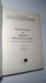 Primeiras linhas de Direito Processual Civil (vol. I) - Moacyr Amaral Santos