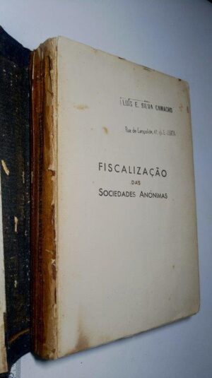 Problemas do anonimato (II - Fiscalização das Sociedades Anónimas) - J. Pires Cardoso