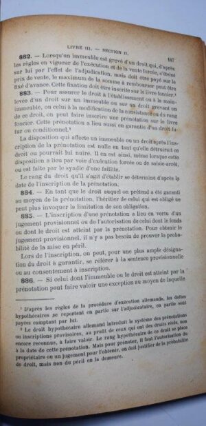 Code Civil Allemand - Raoul de la Grasserie