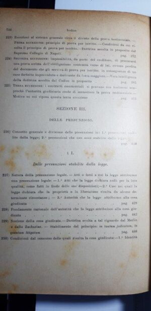 Delle obbligazioni e dei contratti in genere (Volume Terzo - 1915) - Giovanni Lomonaco
