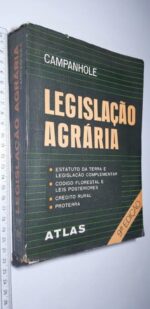 Legislação agrária - Adriano Campanhole