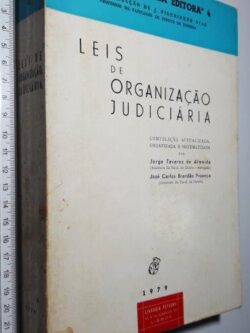 Leis de Organização Judiciária - Jorge Tavares de Almeida