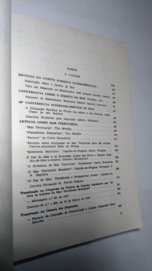 Mar territorial (Tomo II - Marinha do Brasil) -