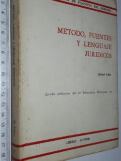 fuentes y lenguaje juridicos - Michel Villey