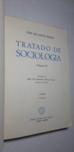 Tratado de sociologia (volume II) - Luis Recaséns Siches