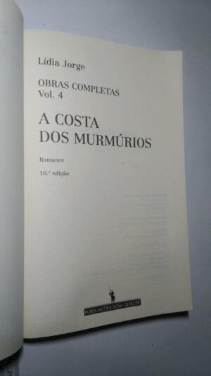 A Costa dos Murmúrios - Lídia Jorge