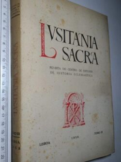 Lusitania Sacra (Revista do Centro de Estudos de História Eclesiástica - Tomo III) -