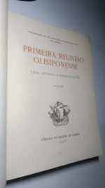 Primeira reunião olisiponense (I vol. - Teses