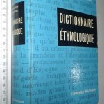 Dictionnaire étymologique - L. Lebrun