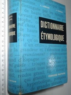 Dictionnaire étymologique - L. Lebrun