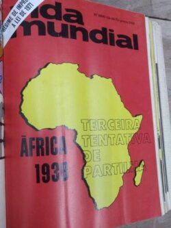 África 1938 - Terceira tentativa de partilha (Revista Mundial n.° 1690) -