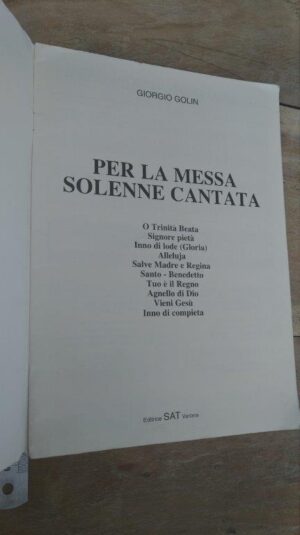 Messa salus infirmorum - Giorgio Golin