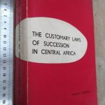 The customary laws of sucession in Central Africa - Narana Coissoró