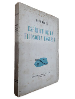 Espíritu de La Filosofía Inglesa - Luis Farré