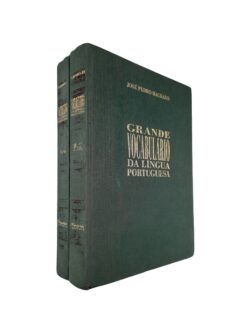 Grande vocabulário da lingua portuguesa (2 vols.) - José Pedro Machado