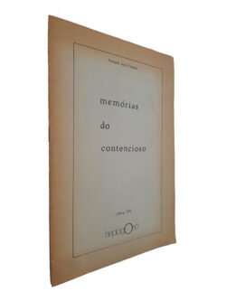 Memórias do Contencioso - Fernando Assis Pacheco